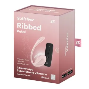 Satisfyer Ribbed Petal Wearable Vibrator