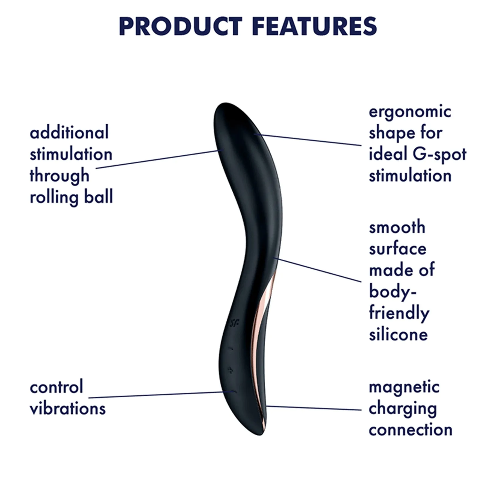 Satisfyer Rrrolling Explosion G Spot Vibrator Beaded Stimulator Adult Sex Toy