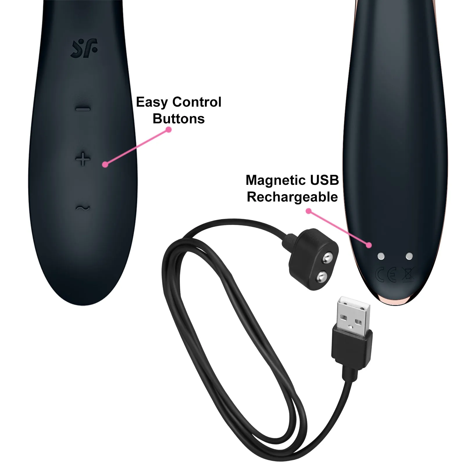 Satisfyer Rrrolling Explosion G Spot Vibrator Beaded Stimulator Adult Sex Toy