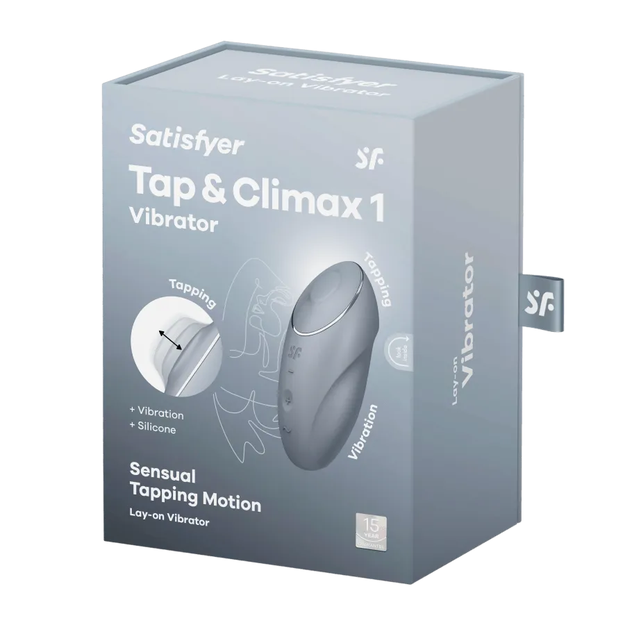 Satisfyer Tap & Climax 1 Lay-on Vibrator