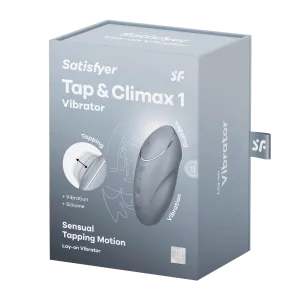 Satisfyer Tap & Climax 1 Lay-on Vibrator