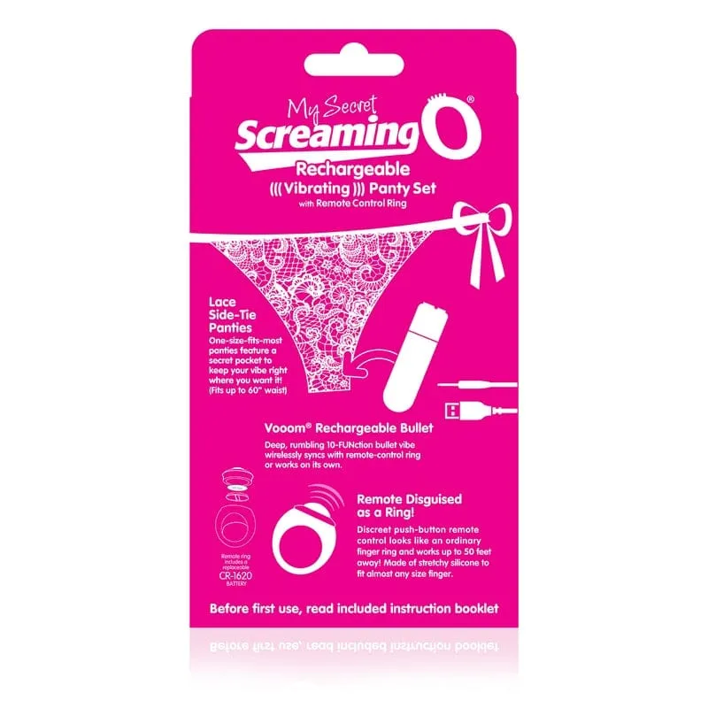 Screaming O My Secret Charged Remote Control Panty