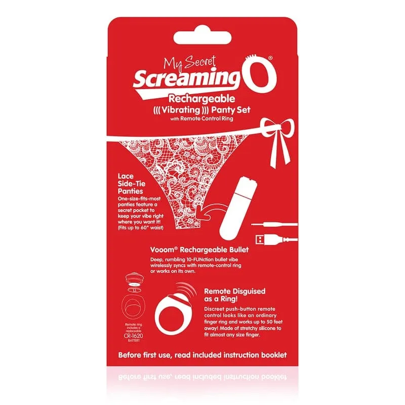 Screaming O My Secret Charged Remote Control Panty