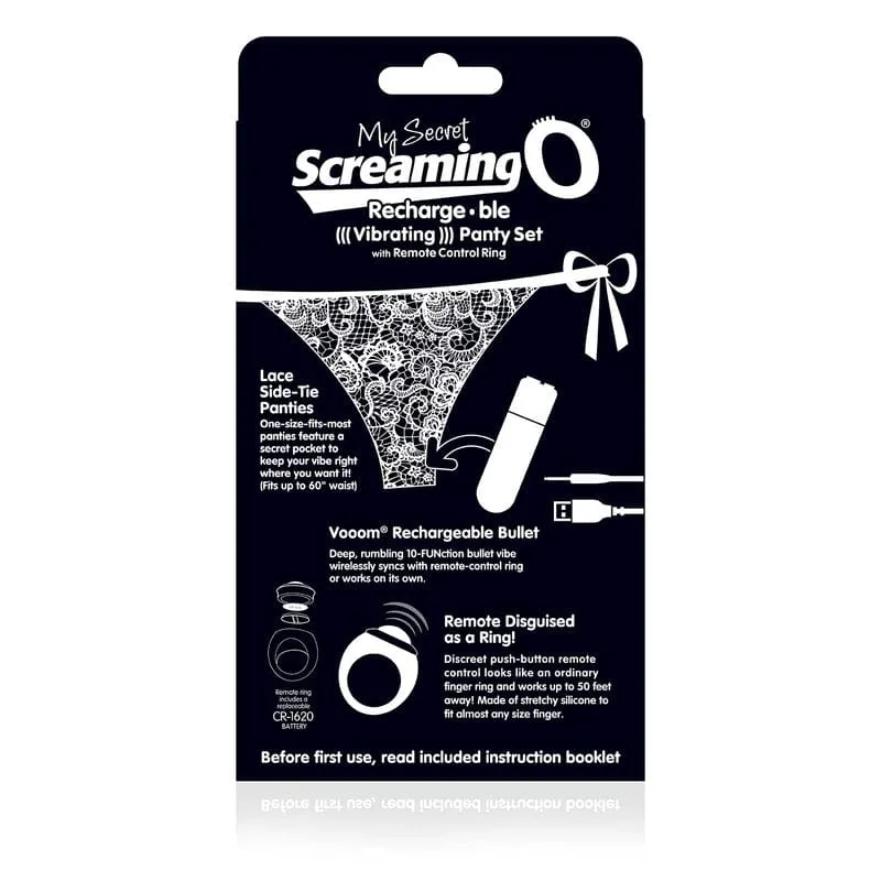 Screaming O My Secret Charged Remote Control Panty