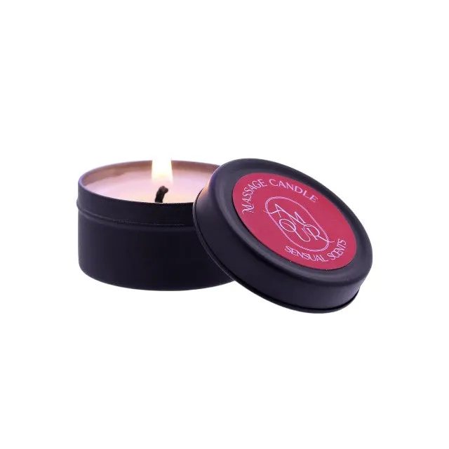 Set 3 lumânări pentru masaj DREAMTOYS Amour. cu ceară de soia. cu arome exotice. dulci și picante. 3 x 30 gr