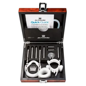 Set pentru mărirea penisului JES EXTENDER Original Standard. cu efect de stimulare a erecției și orgasmului masculin