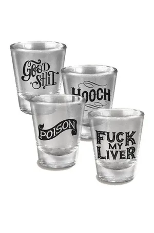 Sloshed Shot Glass Set
