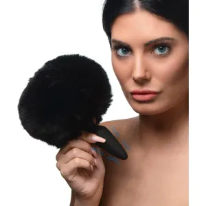 Small Vibrating Anal Plug With Interchangeable Bunny Tail