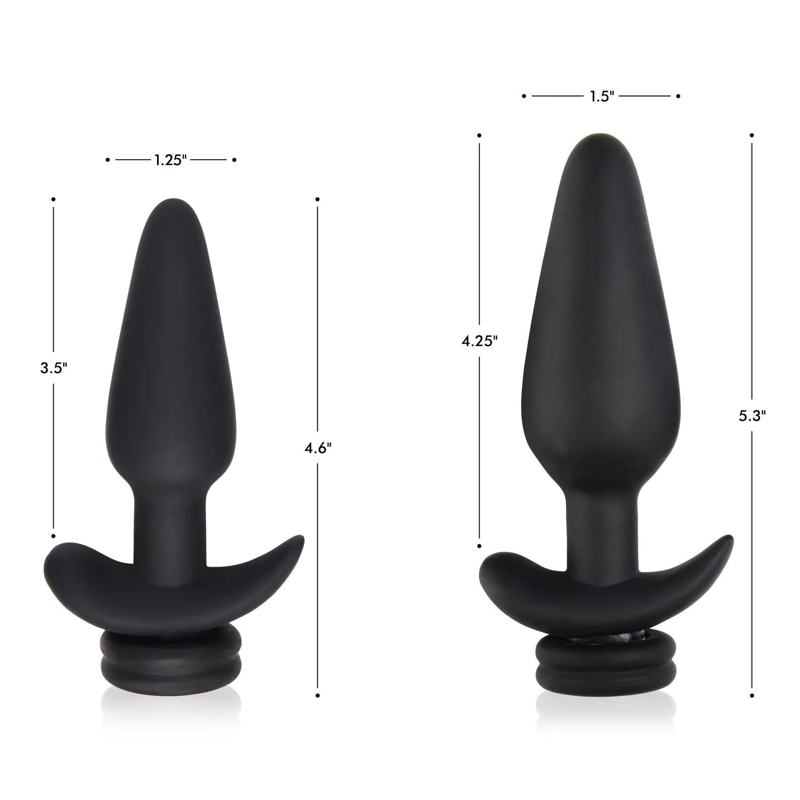 Small Vibrating Anal Plug With Interchangeable Fox Tail