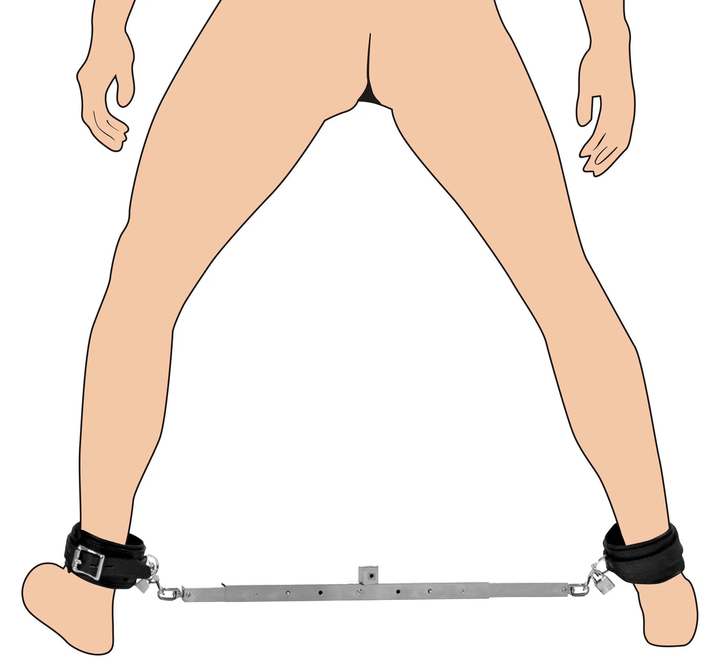 Spreader Bar with Detachable Impaler