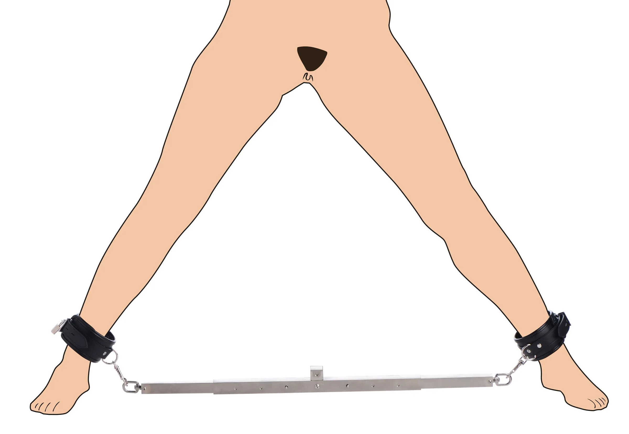 Spreader Bar with Detachable Impaler