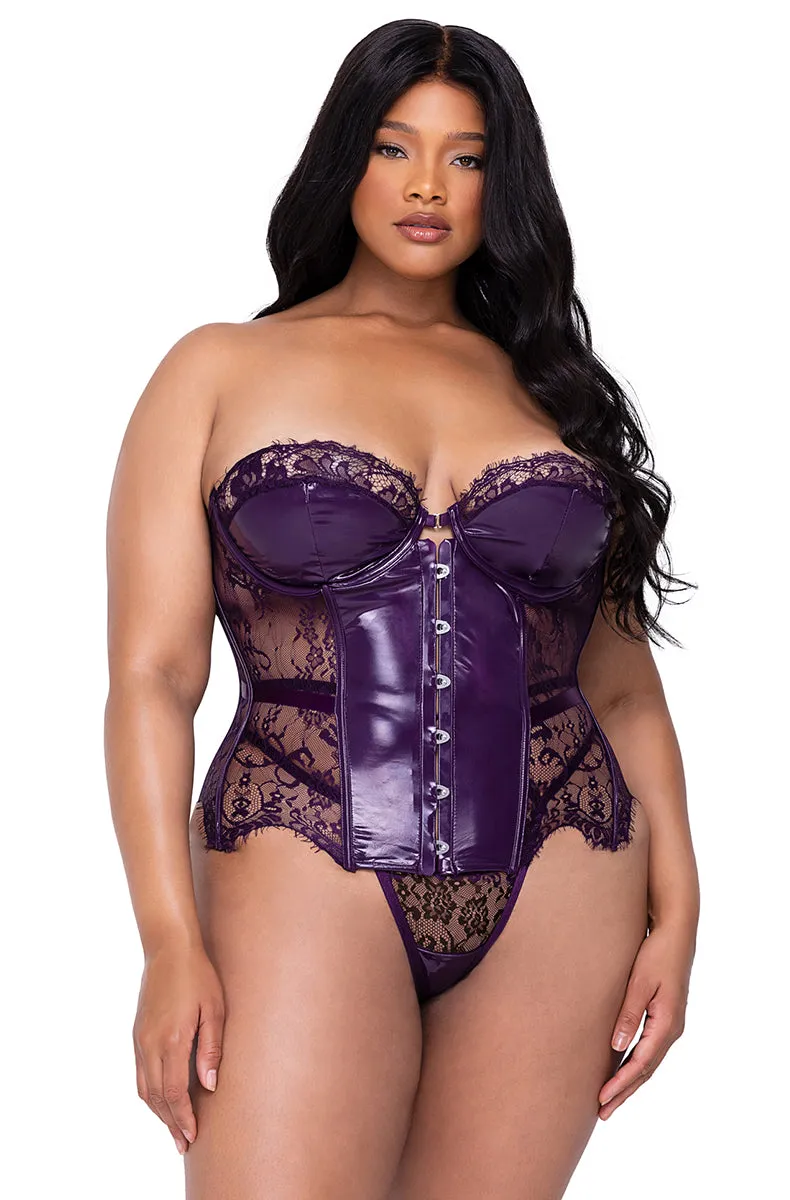 Sugar Plum Bustier Set