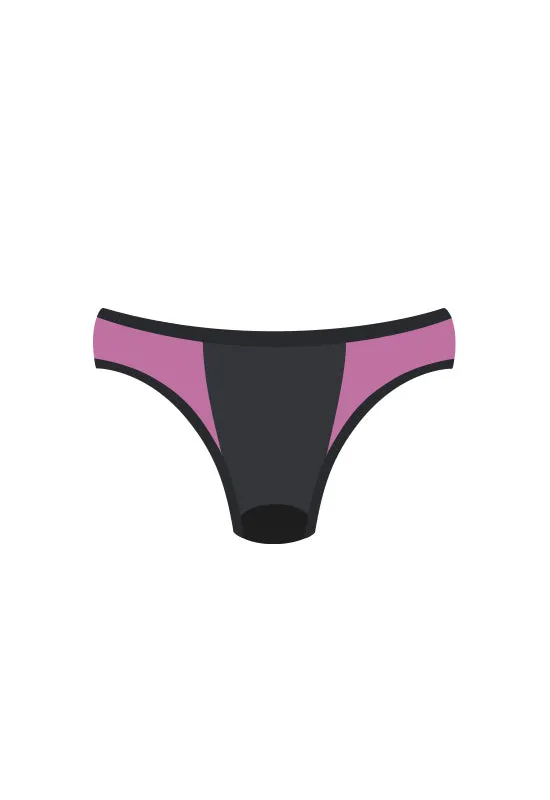 Tanga Nero - linea Bloomin