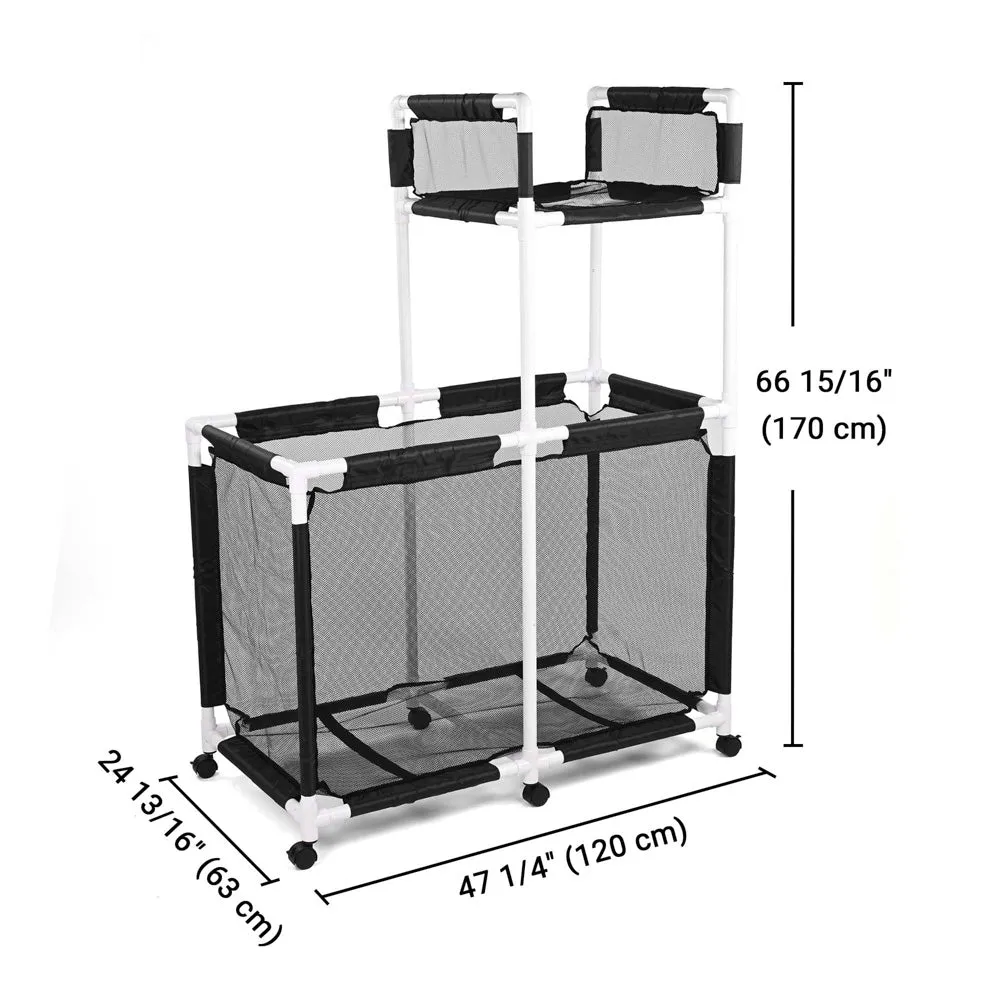 TheLAShop 158Gal. Pool Float Storage Towel Noodles Toy Holder