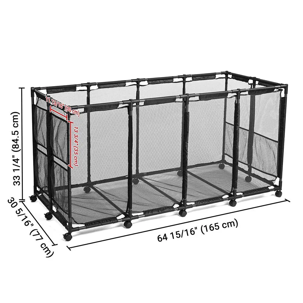 TheLAShop 223Gal. Pool Float Storage Mesh Bin Holds Toy Raft