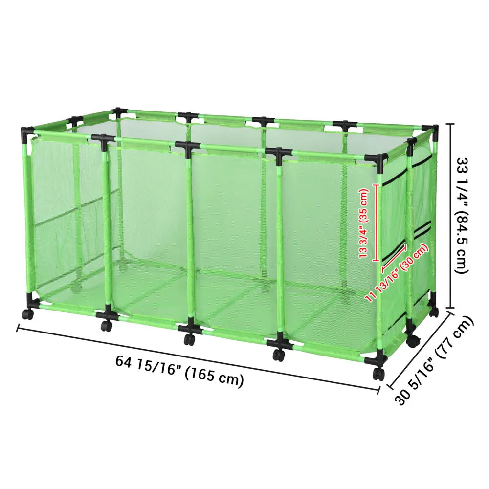TheLAShop 223Gal. Pool Float Storage Mesh Bin Holds Toy Raft