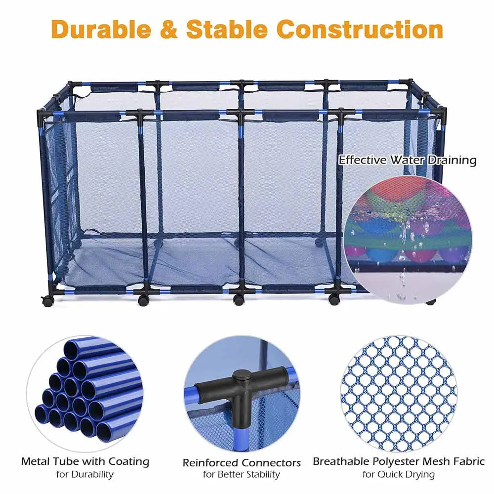 TheLAShop 223Gal. Pool Float Storage Mesh Bin Holds Toy Raft