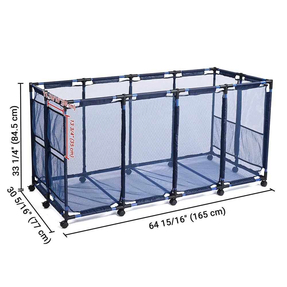 TheLAShop 223Gal. Pool Float Storage Mesh Bin Holds Toy Raft