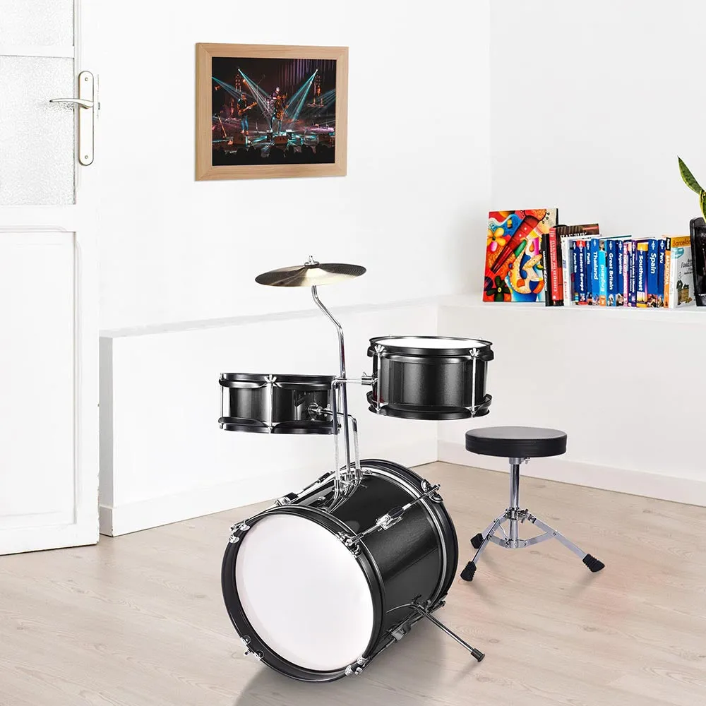 TheLAShop Swivel Drum Throne Adjustable Height Padded Seat Drummers Stool