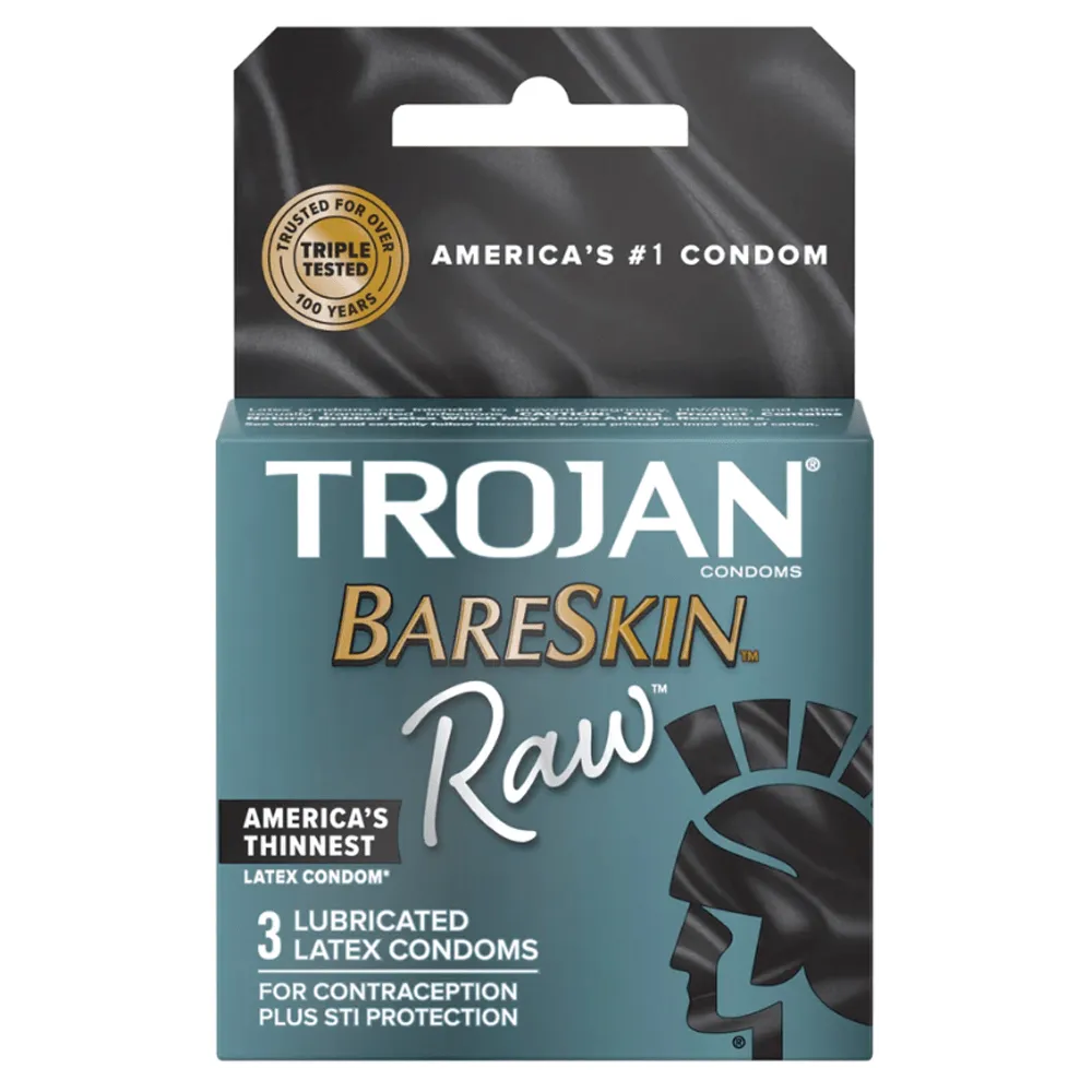 Trojan Bareskin Raw Condoms