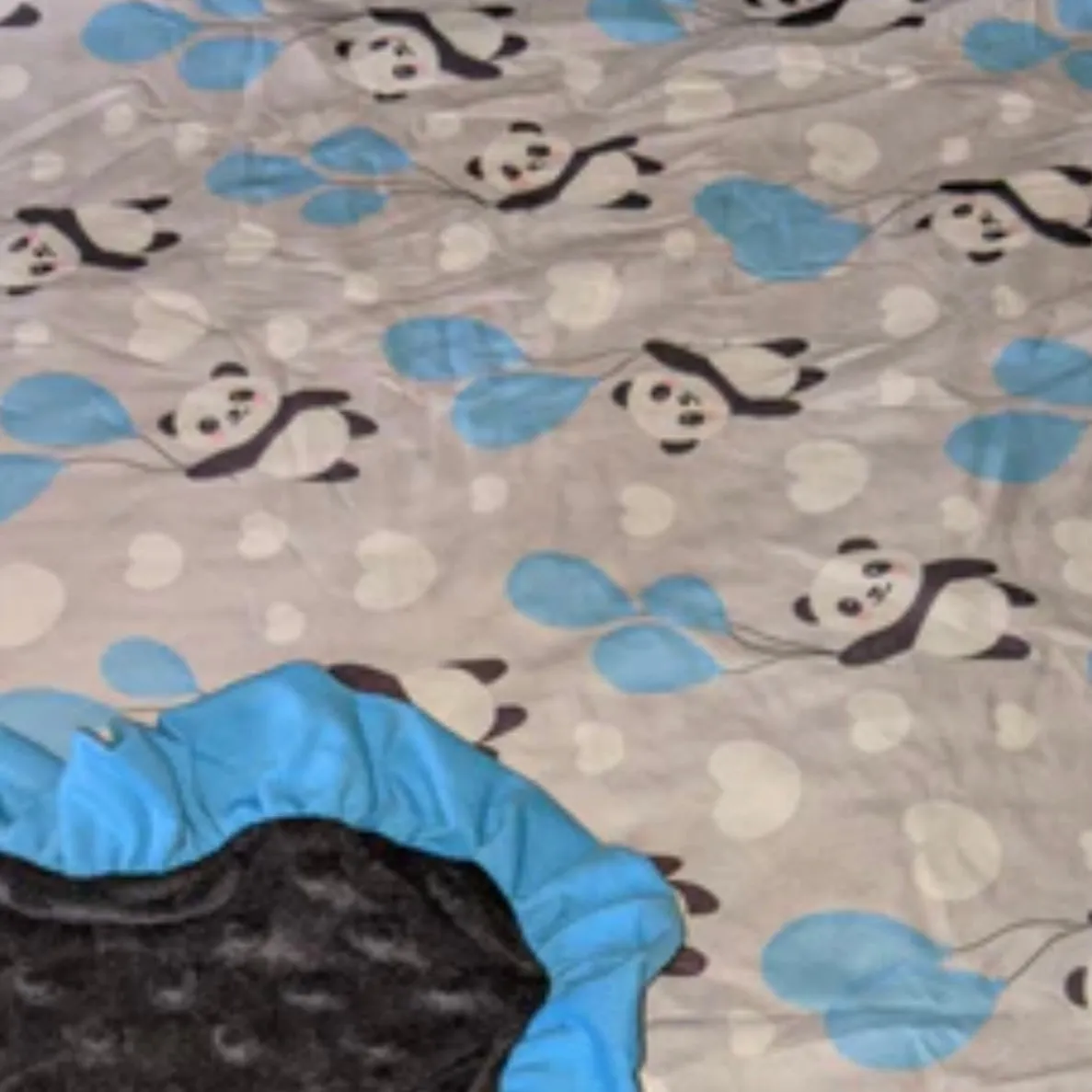 Up in The Air Panda Snuggle Blanket