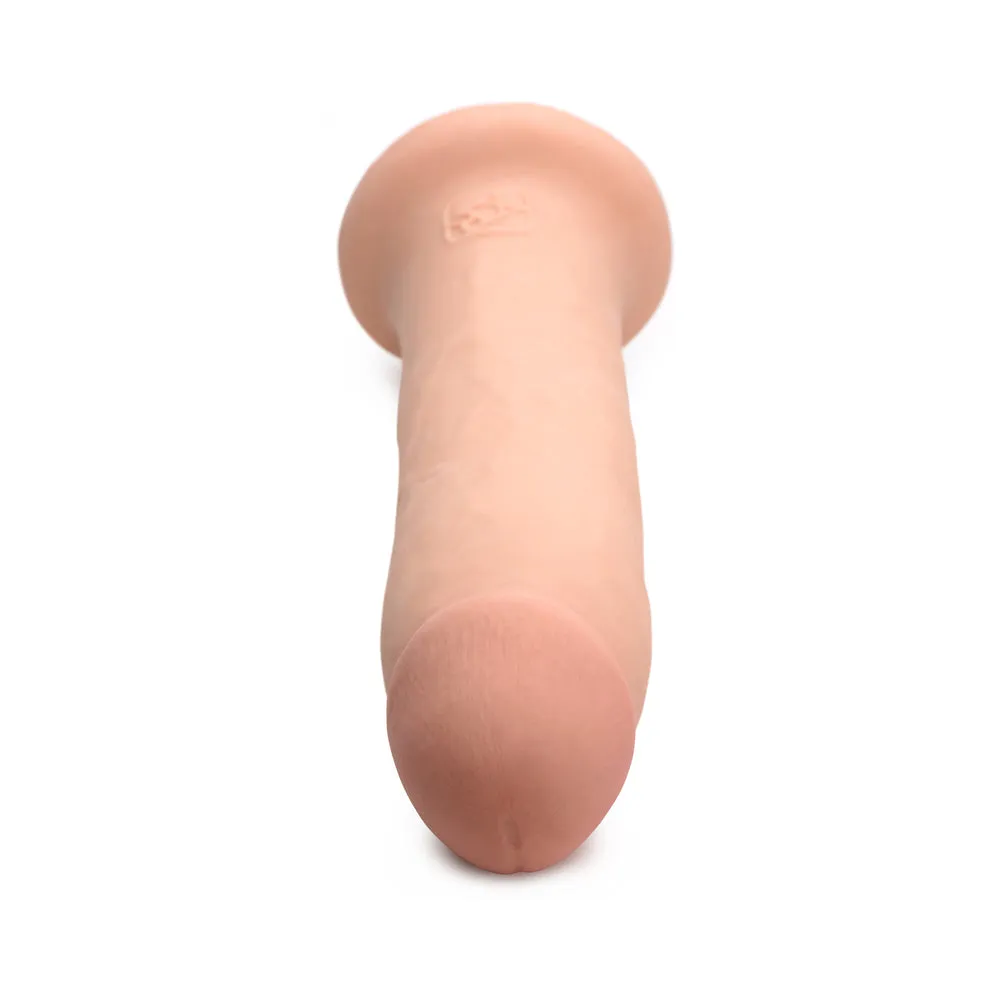 USA Cocks 11 in. Ameriskin Dual Density Dildo Light