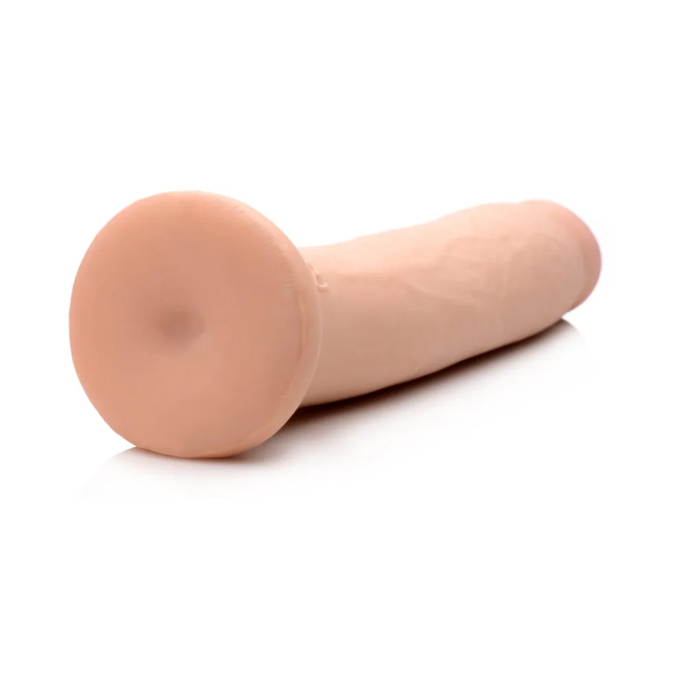 USA Cocks 11 in. Ameriskin Dual Density Dildo Light
