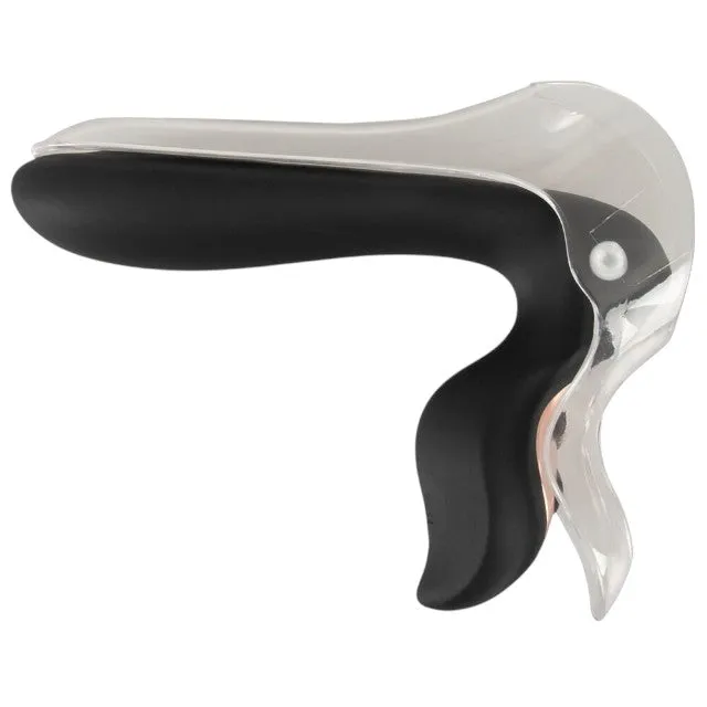 Vibrator BAD KITTY Vibrating Speculum. în formă de specul cu lumină LED. 10 funcții de vibrație. lungime 13.7 cm. negru