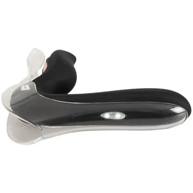 Vibrator BAD KITTY Vibrating Speculum. în formă de specul cu lumină LED. 10 funcții de vibrație. lungime 13.7 cm. negru