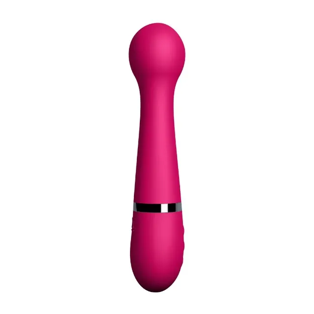 Vibrator wand SEXERCISE Pelvic Muscle Training Set. pentru exerciții kegel. 10 funcții de vibrație. control prin telecomandă tip ceas. roz