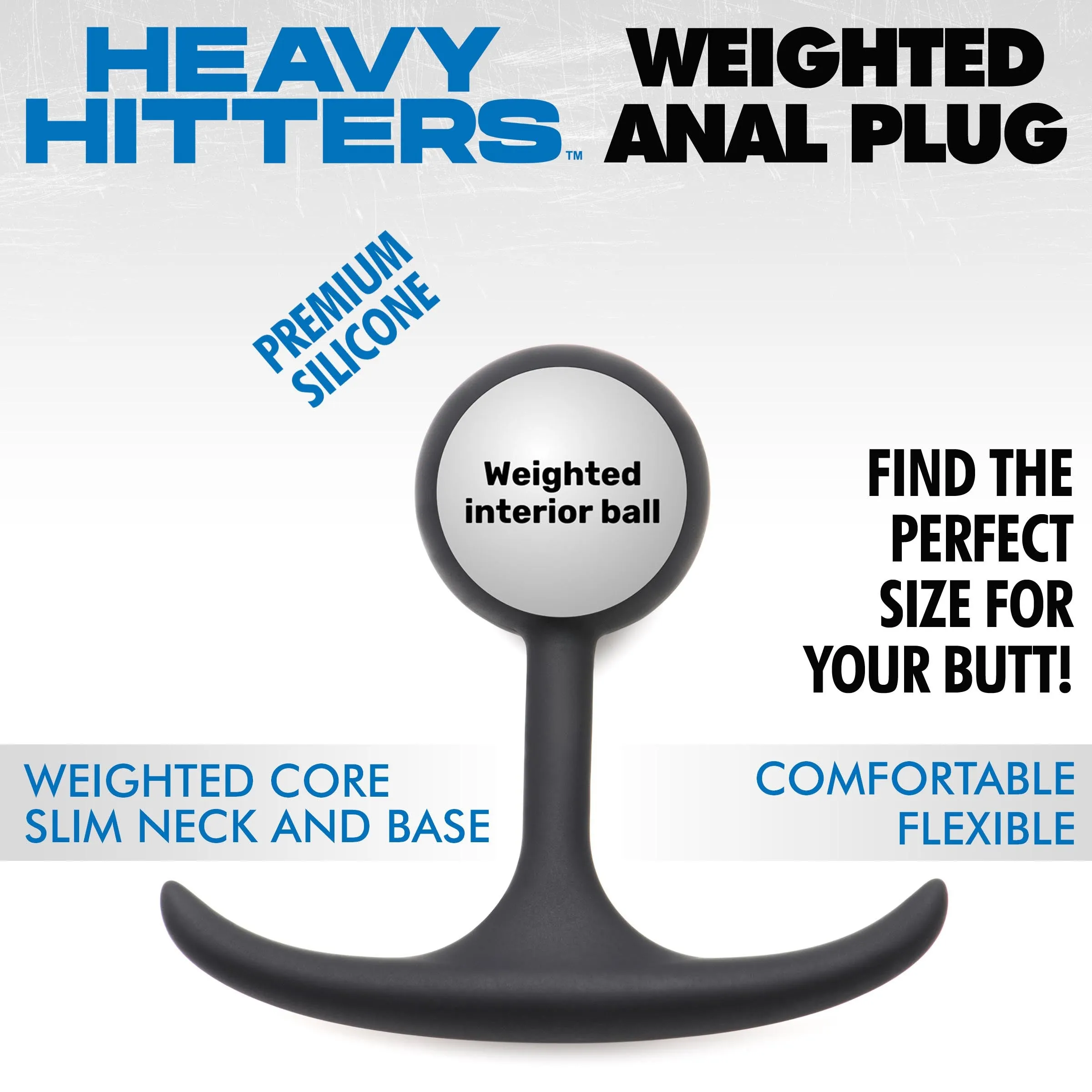 Weighted Anal Plug - Medium