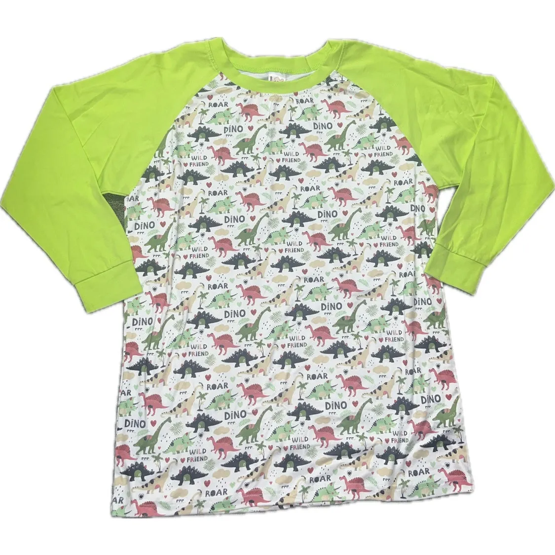 Wild Dino Friends Pajamas Shirt