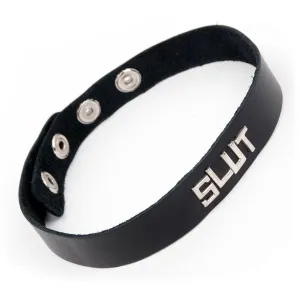 Word Collar - Slut. Slave