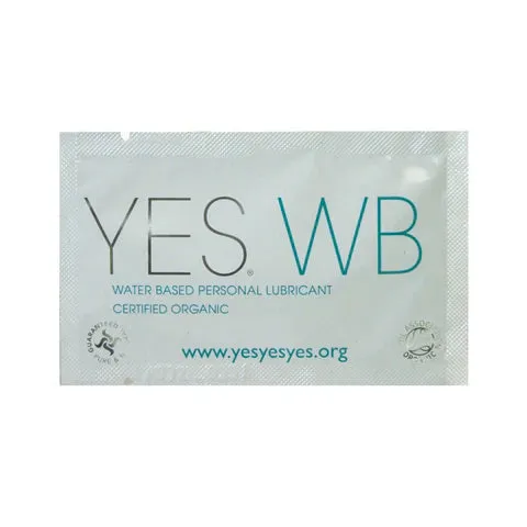 YES Water Based Organic Lubricant